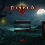 diablo3 loginscreen diablo3 login screen
