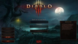 diablo3 login screen