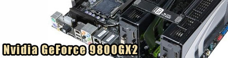 Nvidia GeForce 9800GX2 videocard