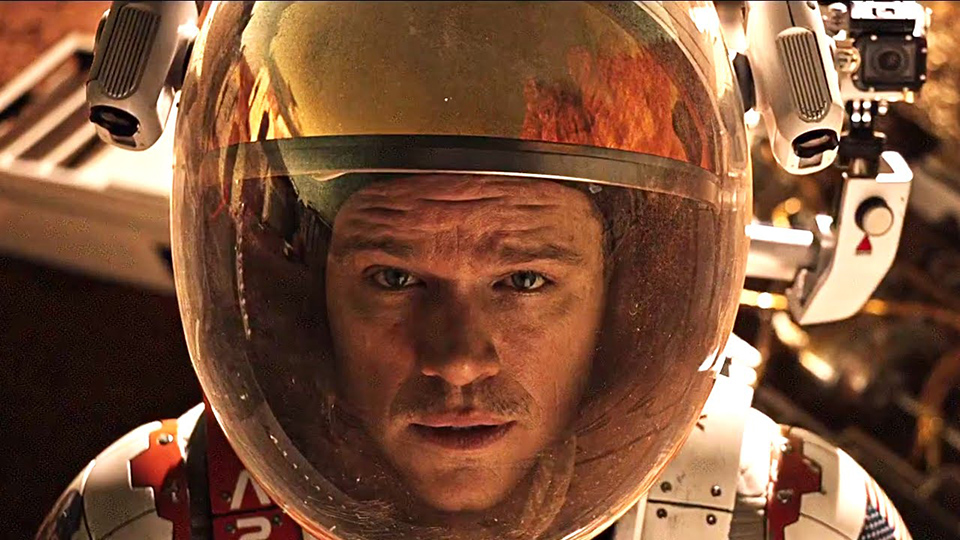 Matt Damon in The Martian Movie